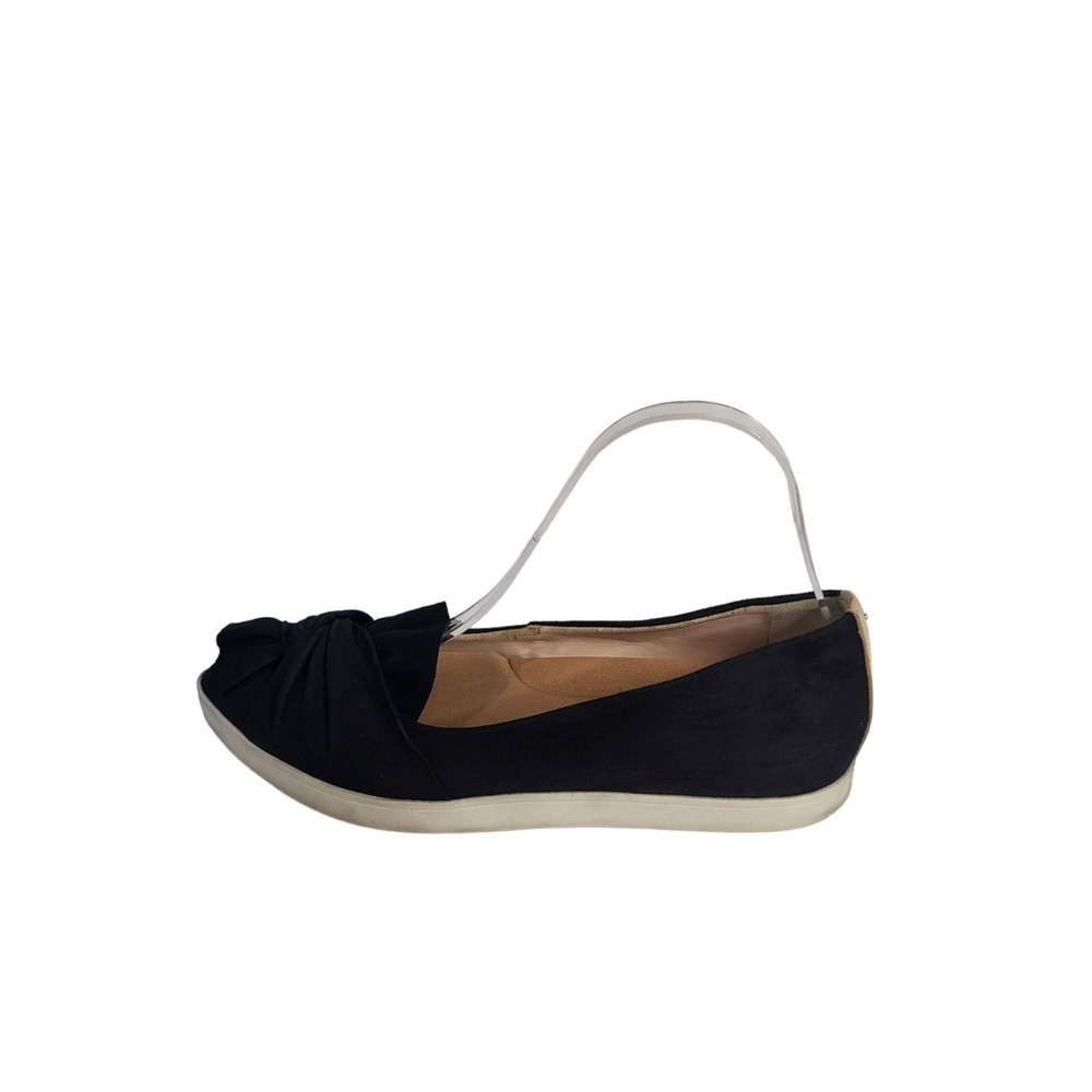 Dr Scholls Viv Twist Slip On Shoes Womens 6M Black Suede Comfort Walking Casual‎
